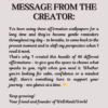 Mindset and motivation digital wallpapers with encouraging quotes for daily use
