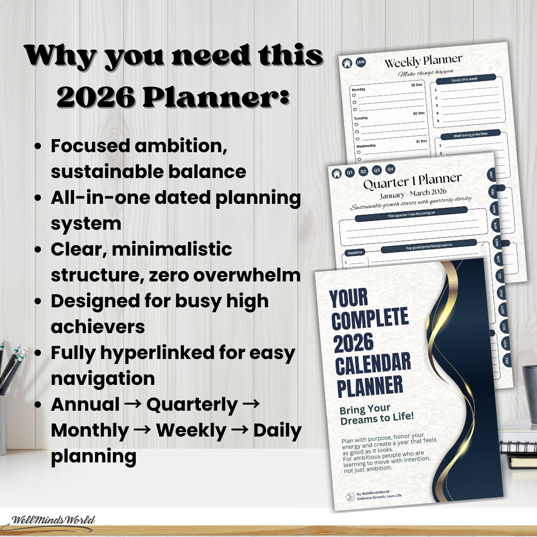 planner 2 2026 digital journal planner, printable