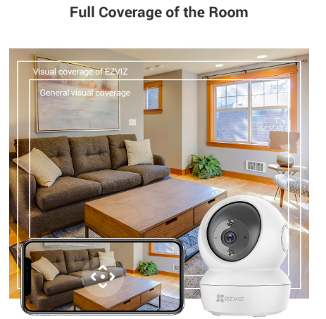 Help your pets to adjust to daylight saving time with this EZVIZ Indoor Camera 2.4GHz Wifi, Pet Camera, Baby Monitor, Motion Detection, Auto Tracking, Smart Night Vision, 2 Way Audio, Alexa Compatible