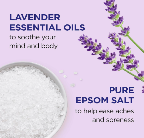 Dr Teal's Epsom Salts Lavender for self-care routines