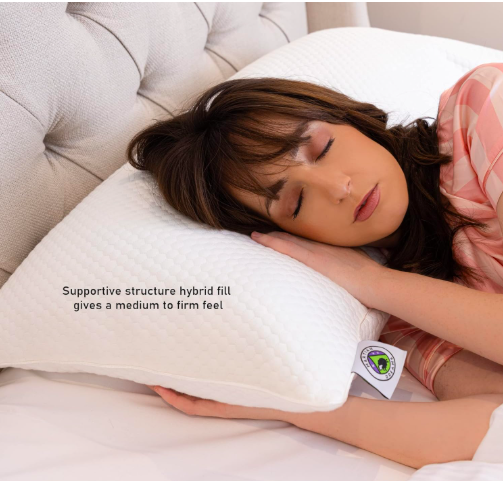 Martian Dreams® Hybrid Pillow is perfect for adjusting to daylight saving time