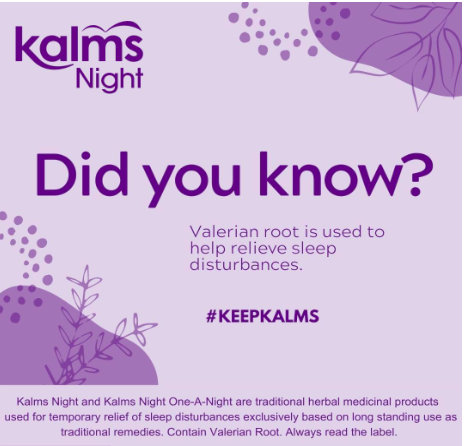 Adjust to daylight saving time with this Kalms Night One-a-Night 28 Tablets