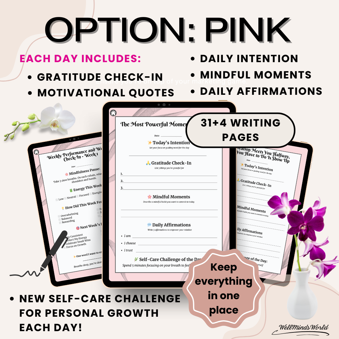 jnl 1 The 5-Minute Daily Digital Printable Journal