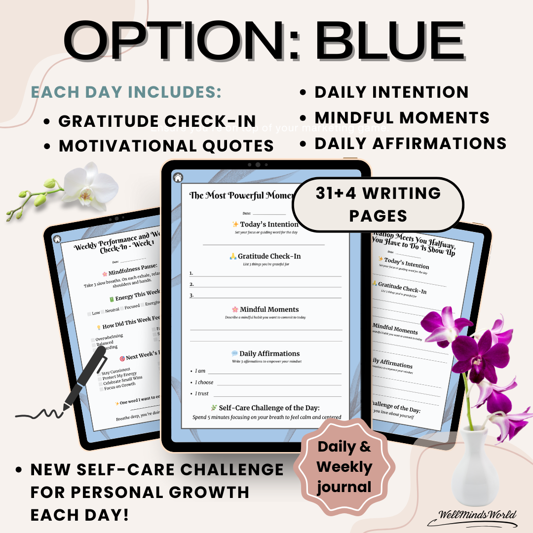 jnl 2 The 5-Minute Daily Journal (Pink or Blue)