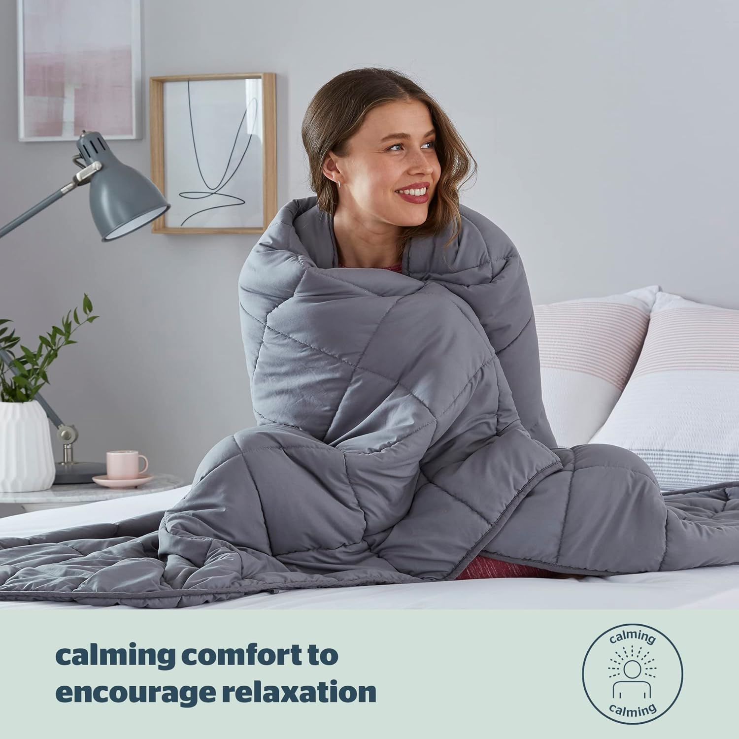 Silentnight Wellbeing Weighted Blanket to find the truth in the self-care myths