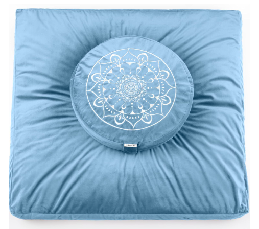 Mindful living meditation cushion