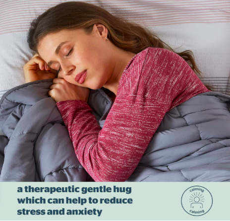 Silentnight Wellbeing Weighted Blanket - great to bust self-care myths