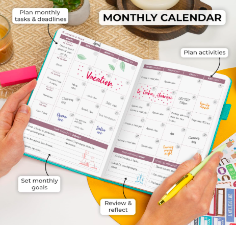 Work on yourself goal planner to set intentional and aligned goals