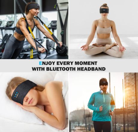 Affordable Musicozy Bluetooth Headband - wireless, comfortable and perfect headband for outdoor walking meditation