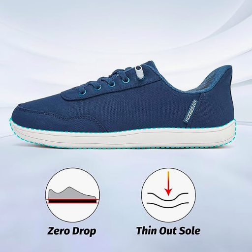HOBIBEAR Barefoot Shoes - hands-free slip-on design, wide toe box and zero-drop soles let your feet move naturally while doing your mindful walking meditation