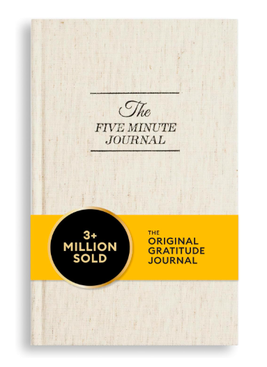 End of summer reset with The Five Minute Journal 