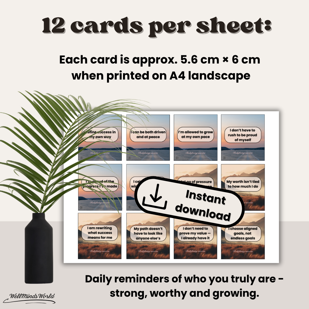 The Soft Ambition Affirmation Cards